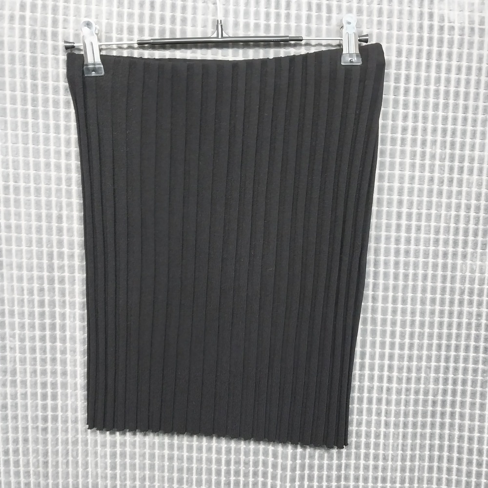 Cotton Citizen Mini Skirt Womens Ribbed Knit Size S Black